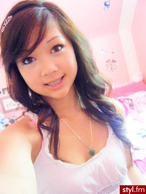 Średnie Fryzury