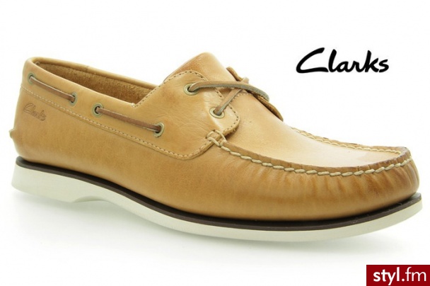 Clarks PÓŁBUTY QUAY PORT NATURAL LEATHER - Półbuty Buty Moda