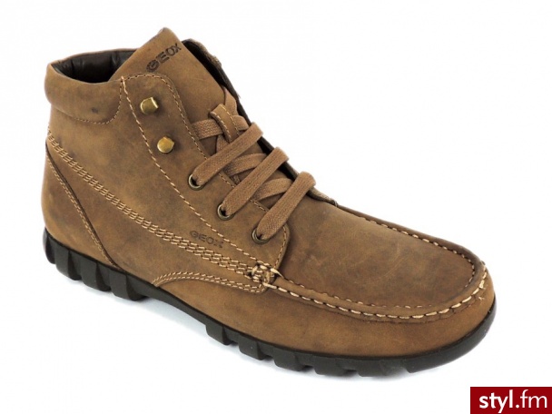 Geox Botki męskie 0780613M - Botki Buty Moda
