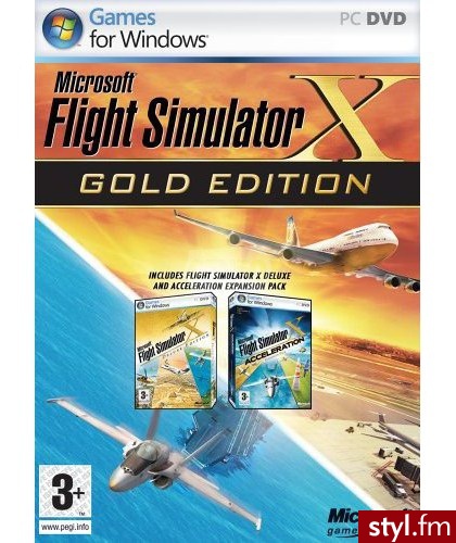 Flight Simulator X Gold Edition (Gra PC) - Bransoletki Biżuteria Moda