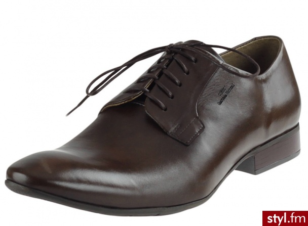 NIK Półbuty Giatoma Niccoli 04-0312 Brązowe 010 - Półbuty Buty Moda