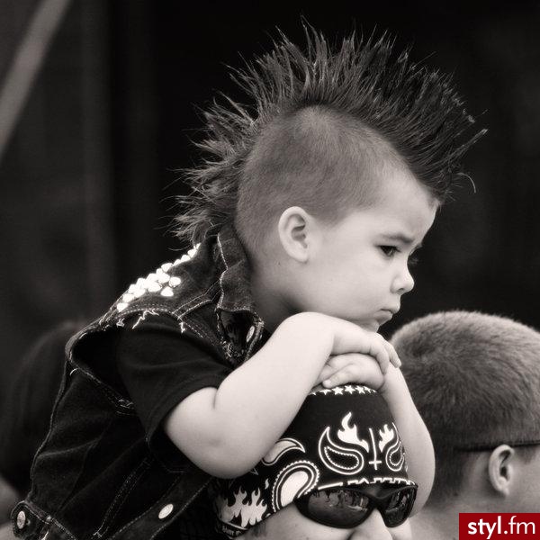 Punk Rock Alternatywne Średnie Fryzury