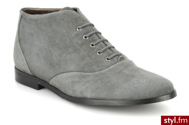 Georgia Rose PÓŁBUTY I BOTKI NONOU BY GEORGIA ROSE (Szary) - Botki Buty Moda