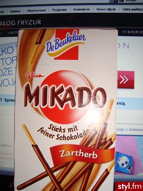 Europejska wersja Pocky. - Misz-masz