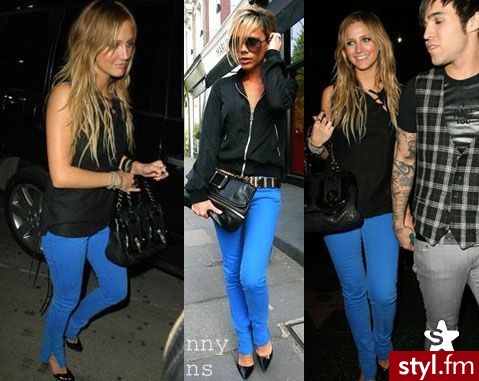 Jeansy Spodnie Moda