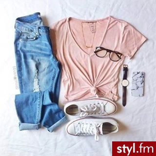Jeansy Spodnie Moda