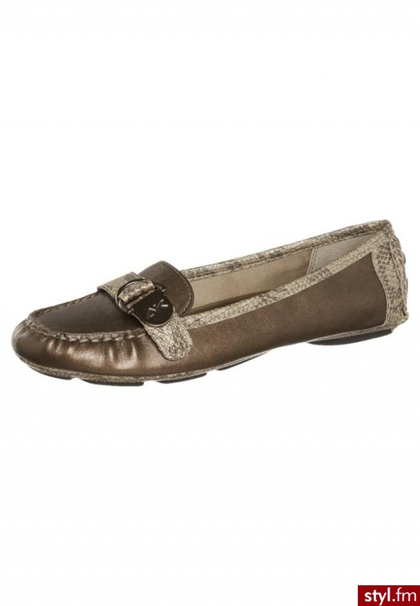 Anne Klein BRYNNE Baleriny złoty - Balerinki Buty Moda