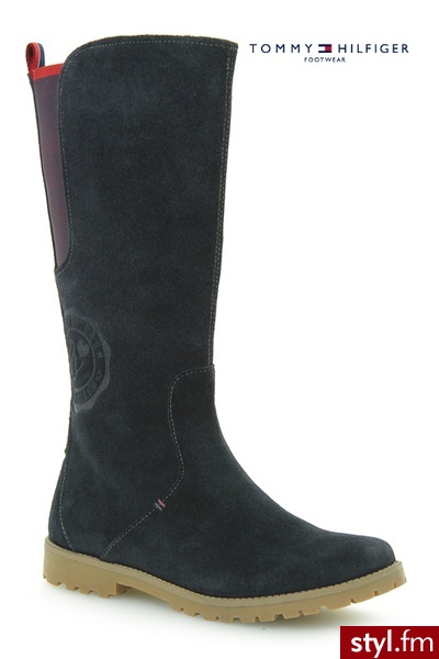 Tommy Hilfiger EDDIE 14 MIDNIGHT - Kozaki Buty Moda