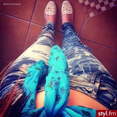 Jeansy Spodnie Moda