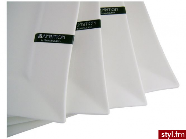 Ambition talerz płaski prostokątny 31cm fala 61215 - Pozostałe Biżuteria Moda