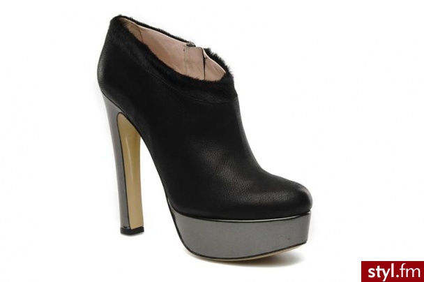 De Siena shoes PÓŁBUTY I BOTKI AMALIA BY DE SIENA SHOES (Czarny) - Botki Buty Moda