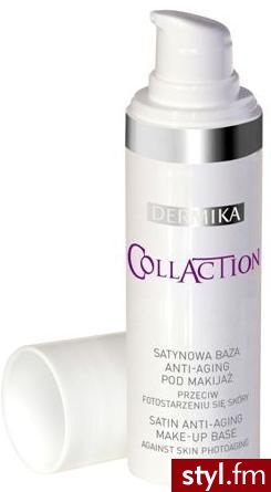 Dermika Collaction Satynowa baza Anti Aging pod makijaz 30 ml - Dzienne Makijaże