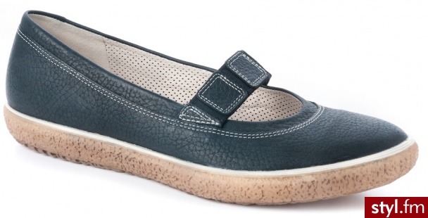 Stripe Black Rugged - Balerinki Buty Moda