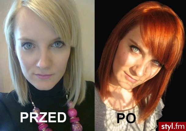 :) - Kolorowe Rozpuszczone Proste z grzywką Na co dzień Średnie Fryzury