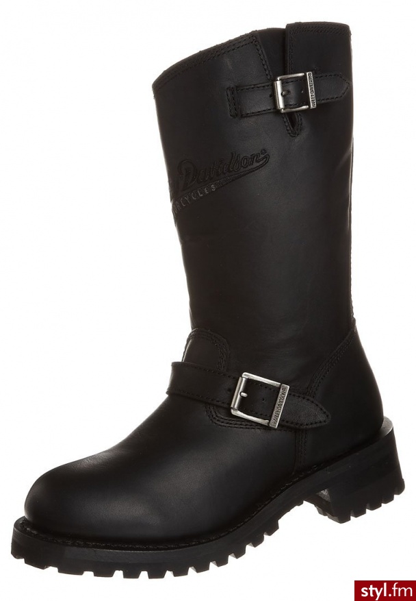 Harley Davidson TRAIL BOSS Kozaki czarny - Kozaki Buty Moda