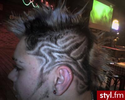 Punk Rock Alternatywne Średnie Fryzury