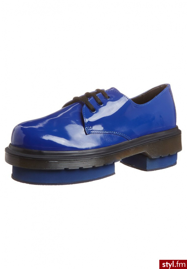 Buffalo Sznurowane sportowe niebieski (9020-2-16) - Sportowe Buty Moda