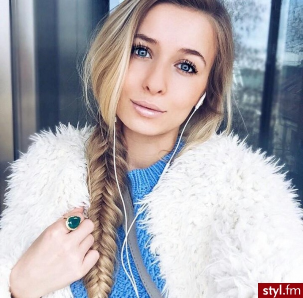Blond Warkocze Kręcone Na co dzień Długie Fryzury