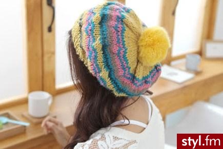 na zimę - Nakrycia głowy Dodatki Moda