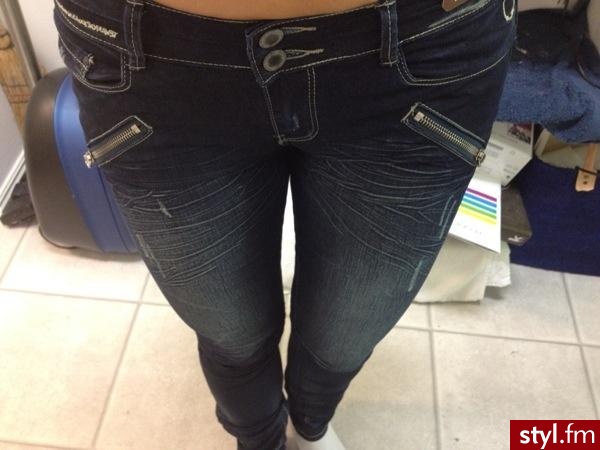 Jeansy Spodnie Moda
