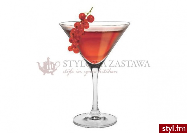 Krosno komplet 4 kieliszków drinki świata cosmopolitan (57-8235-0150) - Pozostałe Biżuteria Moda