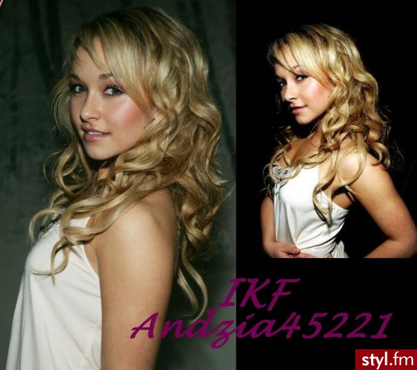 Hayden Panettiere - Kręcone Na co dzień Średnie Fryzury