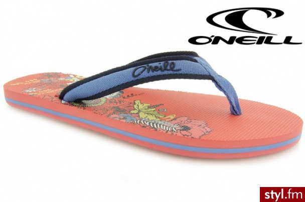 O'neill EVIE GIRLS LIGHT CORAL - Klapki Buty Moda