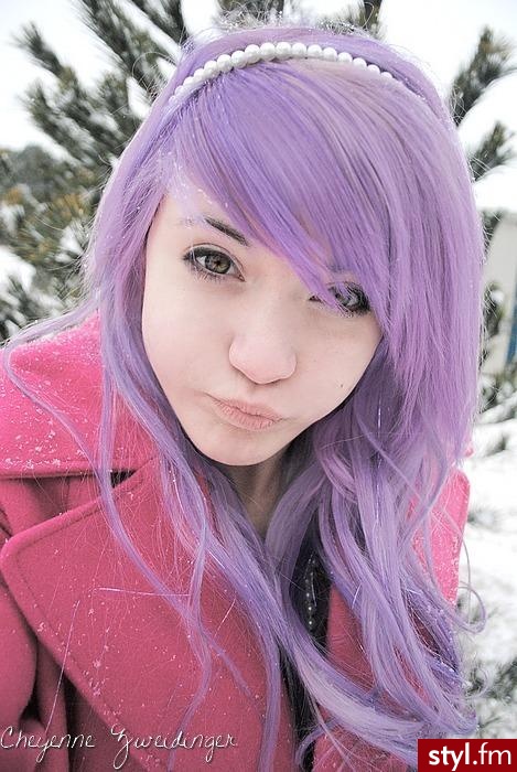 EMO Alternatywne Średnie Fryzury
