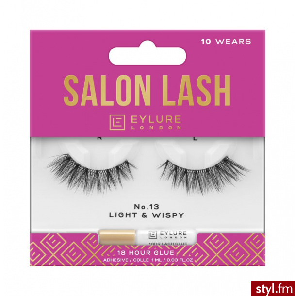 Nowa kolekcja Eylure Salon Lash już w Polsce! Zwróć uwagę na delikatne, dziewczęce rzęsy No.13 Light  - Dzienne Makijaże