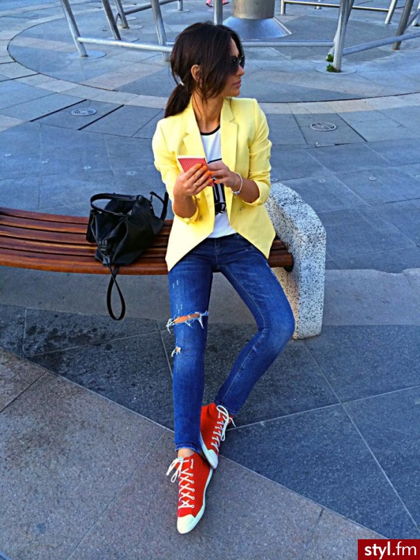 Jeansy Spodnie Moda