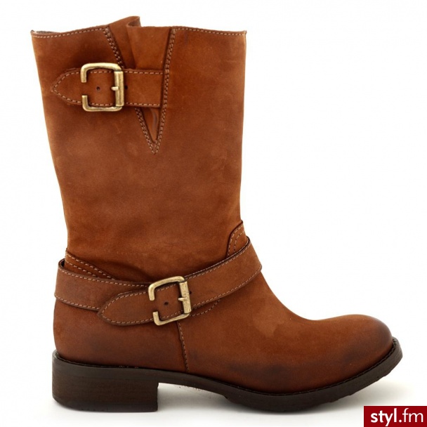 Venezia BOTKI 8001 NAB MATT - Botki Buty Moda