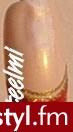 Autor: steelmi Inny french ze zlotymi zdobieniami. Autor: <b>steelmi</b><br /> - Paznokcie