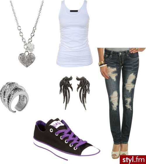 Jeansy Spodnie Moda