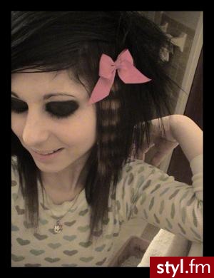 EMO Alternatywne Średnie Fryzury