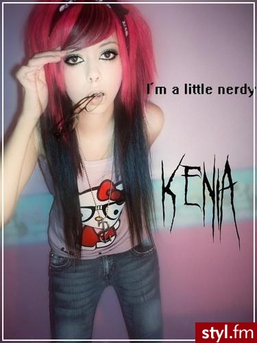 EMO Alternatywne Średnie Fryzury