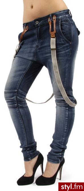 Jeansy Spodnie Moda