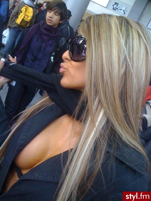 Blond Rozpuszczone Proste Na co dzień Długie Fryzury