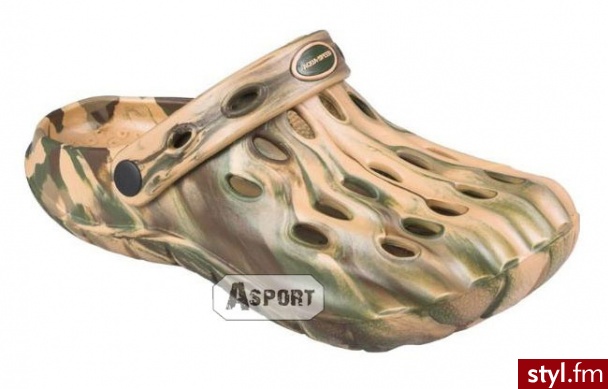 Klapki ISLA II piaskowe Aqua-Speed ( 476-06 ) Odcienie beżu i brązu - Klapki Buty Moda