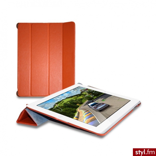 Etui PURO zeta Cover do iPad 2 / nowy iPad pomarańczowe - Portfele i etui Dodatki Moda