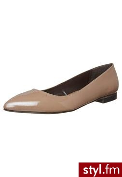 Pier One Baleriny beżowy - Balerinki Buty Moda