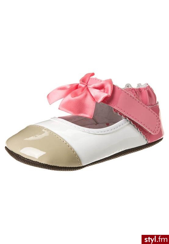 Robeez COLORFUL BALLET Kapcie różowy Balerinki - Pozostałe Buty Moda