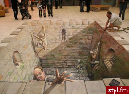 sidewalk art. super - Misz-masz