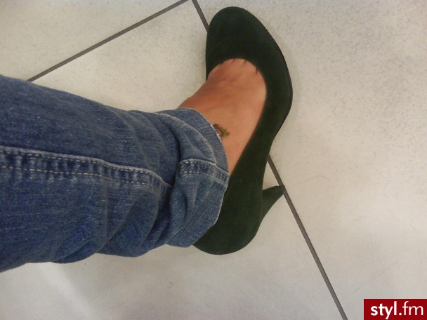Przepraszam za jakość zdjęcia :) Robione telefonem. - Pozostałe Buty Moda