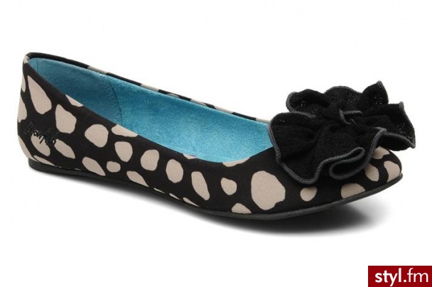 Blowfish Balerinki NATSUME by (Czarny) - Balerinki Buty Moda