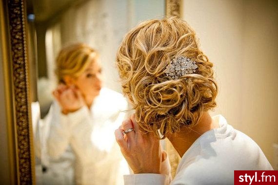 Blond Rozpuszczone Proste Wieczorowe Długie Fryzury