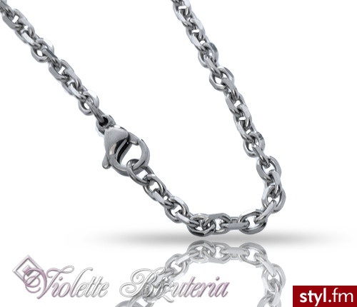Violette Łańcuszek Pancerka Stal Szlachetna 316L nr.3779 - Łańcuszki Biżuteria Moda
