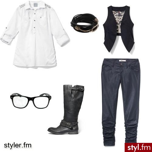 Rockowo  z nutą elegancji. . - Styler