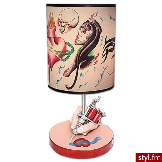 lampa dla miłośników tatuażu! ;) Cena: $36 - Misz-masz