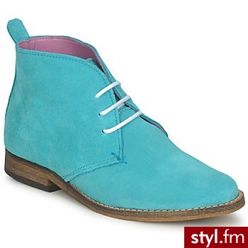 Citrouille Et Compagnie Buty Dziecko Rivali Blue / TURKUS Półbuty Turkus trend 2013 - Półbuty Buty Moda
