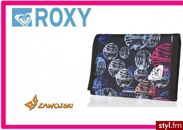 Roxy portfel BEACH GLASS AX STRIPS - Portfele i etui Dodatki Moda